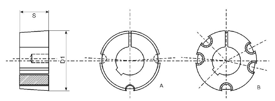 Dimensions-cône