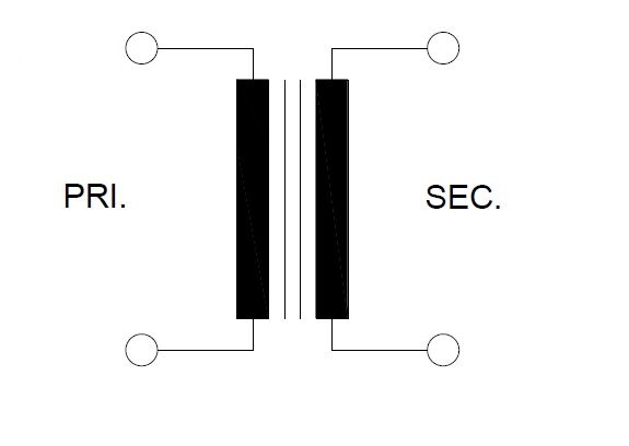 Transformateur monophasé sécurité & séparation 2x24V 40VA - IP00