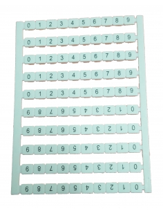 Señalizadores para bornas 0-9