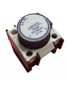 Temporizador 0,1-3 seg retardo conexión contactor