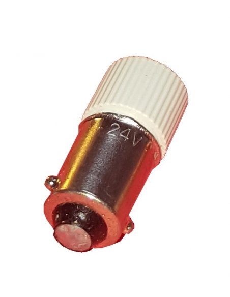 Bombilla led color azul Ba9s 230 Vac