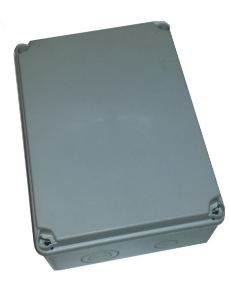 Caja estanca de 241x180x95 mm pretroquelada 