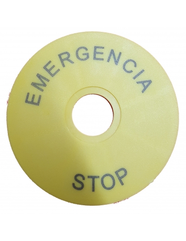 Carátula de emergencia diámetro 60