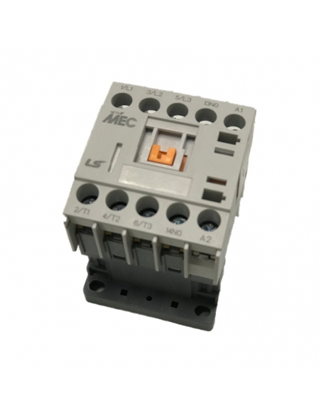 Mini connector LS 12A coil 24Vcc auxiliary contact open NA