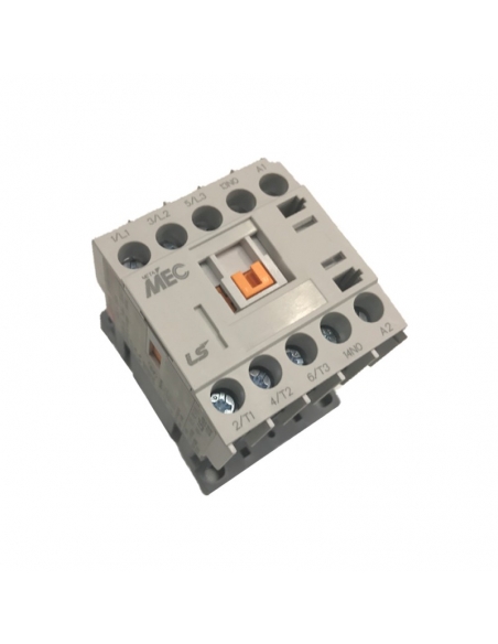 Mini connector LS 9A coil 230Vac NC closed auxiliary contact