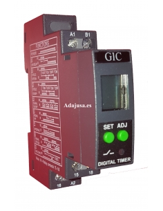 Temporizador multifunción digital carril DIN 