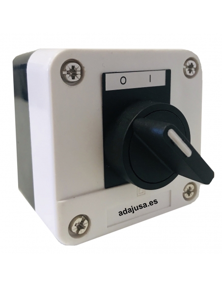 Selector box 2 positions I-O complete