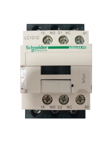 Contactor trifásico 12A bobina 230Vac - Schneider