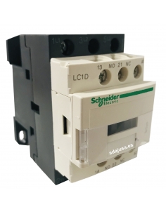 Three-phase contactor 18A coil 230Vac - Schneider