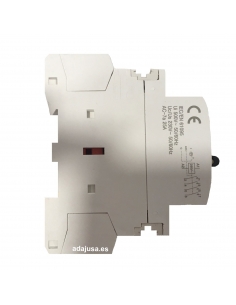 Contactor modular 63A 4Polos abiertos 230Vac con mando manual - Denor 2