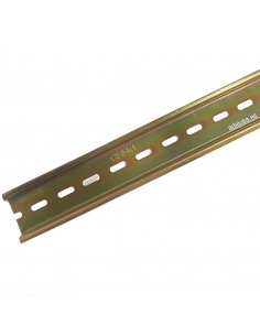 Rail DIN Slotted 1m