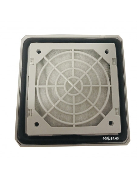 Grid with fan filter 110x110mm