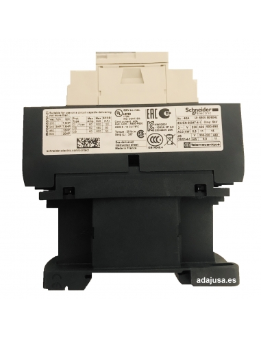 Contactor trifásico 25A bobina 230Vac - Schneider