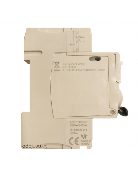 Diferencial monofásico 25A 30mA AC iID - Schneider