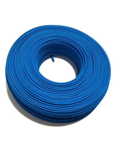 Rollo de cable flexible unipolar 4 mm2 color azul 100m