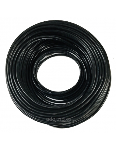 Rollo de manguera 3x1,5mm PVC negro 100m