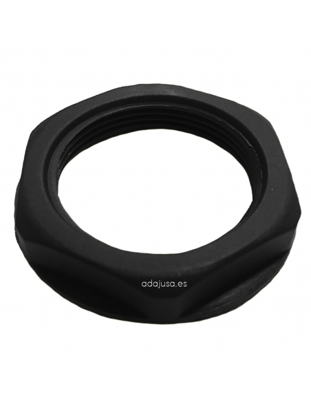 Tuerca para prensaestopas M63 poliamida negro
