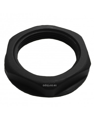 Tuerca para prensaestopas M20 poliamida negro