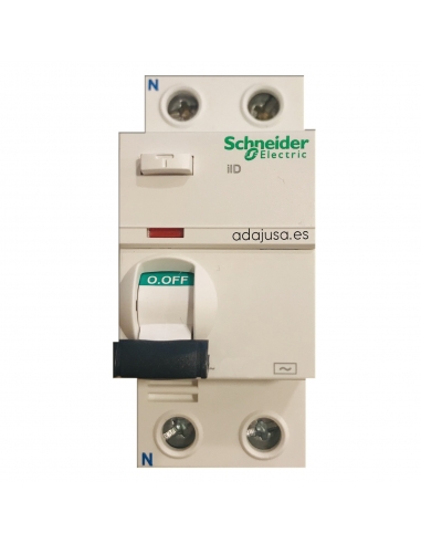 Differential 2 poles 25A 10mA AC iID - Schneider