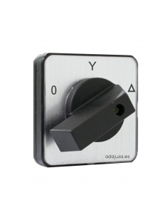 Placa mando frontal estrella-triángulo para 25-32-40A - Giovenzana