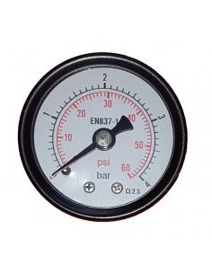 Manómetro diámetro 40 1/8 0-4 Kgr caja en plástico - Metal Work 2