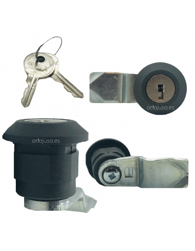 Cerradura llave matálica armarios chapa DKC RZCE228 | ADAJUSA