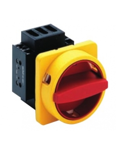 Interruptor trifásico 20A Tamaño 67 amarillo-rojo
