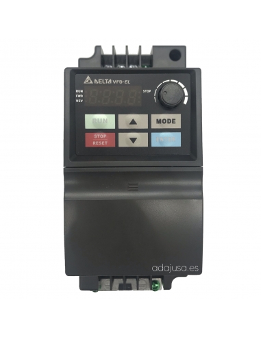 Convertidor de frecuencia monofásico 0,4Kw serie EL - DELTA