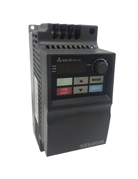 Convertidor de frecuencia monofásico 0,4Kw serie EL - DELTA