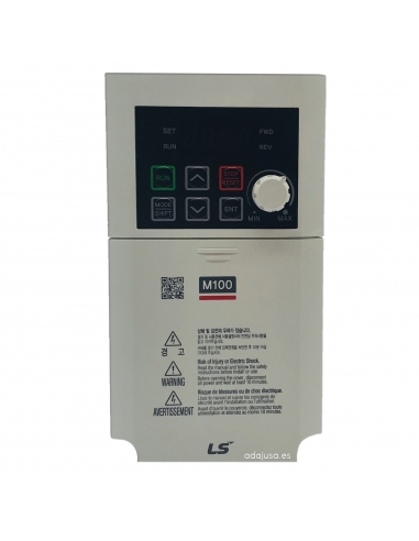 Convertidor de frecuencia monofásico 0,75Kw serie M100 - LS