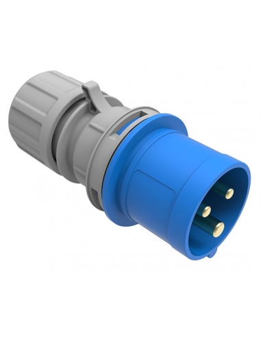 Plugue CEE 16A 2P+T IP-44