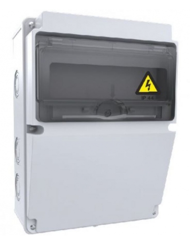 Caja para tomas de corriente 220x300x120mm ABS libre de halógenos IP44