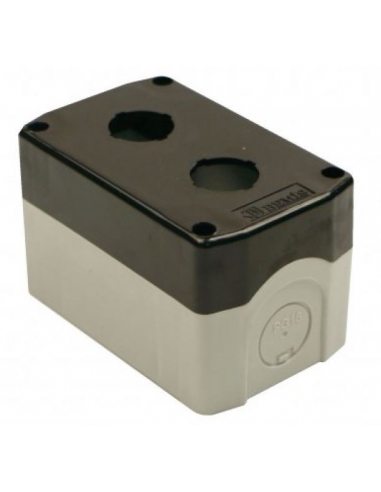 Caja botonera 2 elemento diámetro 22 plástico IP44 - Serie  BE