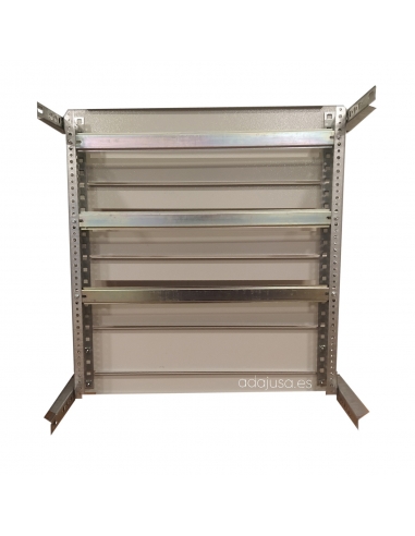 Chasis 78 modulos 3 filas 600x600 Chapa  - ASJD