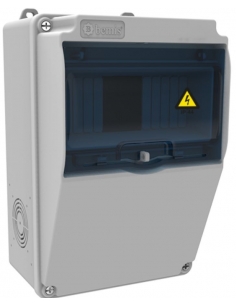 Caja para tomas de corriente 155x255x138mm ABS libre de halógenos IP66
