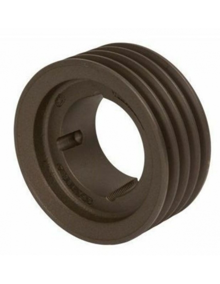 Polea correa trapecial SPA 355x4 ranuras taper T3020 - ADAJUSA