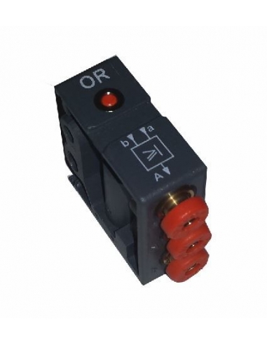 Função da válvula lógica pneumática O Metal Work - ADAJUSA