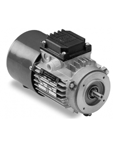 Three-phase motor 0.12Kw 0.16HP with brake 230/400V 1500 rpm Flange B14 reduced housing - MGM