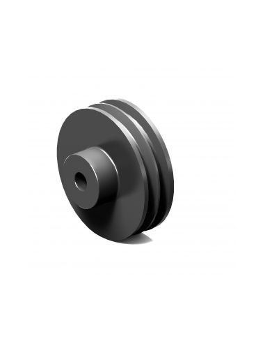 Polia correia trapezoidal cega SPZ 63x2 Slot - ADAJUSA