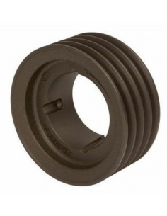 Polea correa trapecial SPA 500x4 ranuras taper T3020 - ADAJUSA