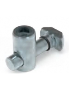 Conector union 90º ranura 8mm