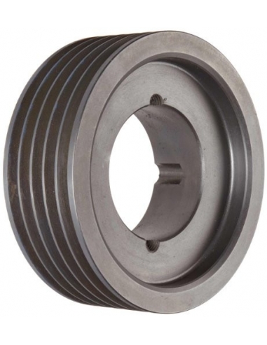 Polea correa trapecial SPB 100x3 ranura taper T1610 - ADAJUSA