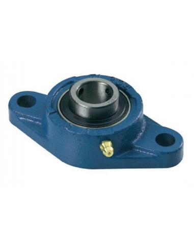Suporte oval com rolamento de eixo 90mm UCFL218 - SNR