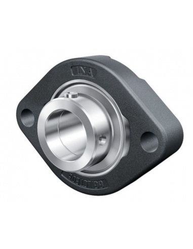 Oval bracket with shaft bearing 15mm FLCTE15-XL - INA
