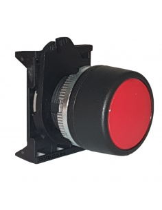 Red luminous push-button head - Giovenzana