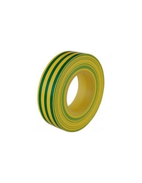 19mmx0.15mm Yellow/Green Insulating Tape 10m Reel