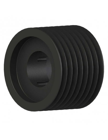 Polea correa trapecial SPB 560x8 ranura taper T4545 - ADAJUSA