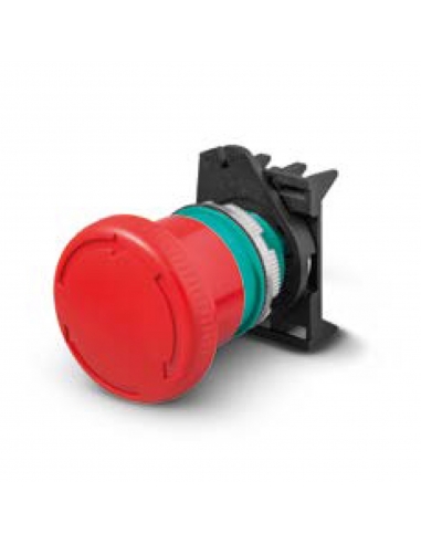 Cabeza pulsador de emergencia 40mm desbloqueo por giro - Giovenzana