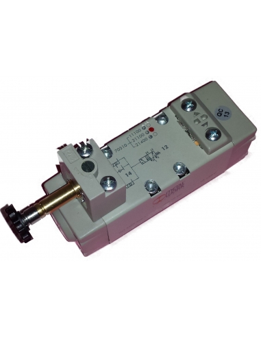 ElectroválvulaISO tamanho 1 monostable sem Metal Work bobina - ADAJUSA