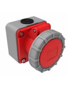 Base de enchufe industrial base de enchufe con caja CEE CETAC 16A 3 Polos y neutro IP67 | ADAJUSA | precio